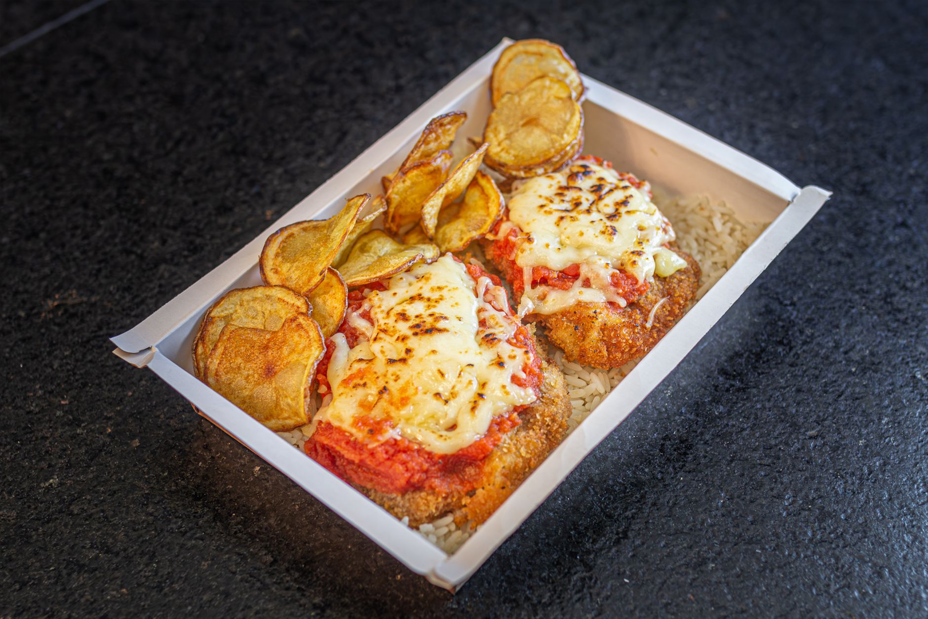 Plateaux repas équipe à Quimper